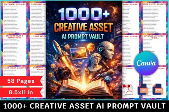 Download 1000+ Creative Asset AI Prompt Vault - Ai prompt Collection