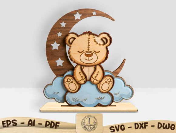 Download Baby Nursery Decor Laser Cut File SVG - Premium Bundle