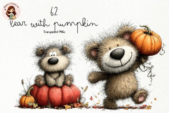 Download Pumpkin Teddy Bear PNG Clipart - Teddy bear png Collection