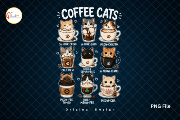 Download Funny Cat Coffee Drinks Coffee Cats PNG - Funny Collection